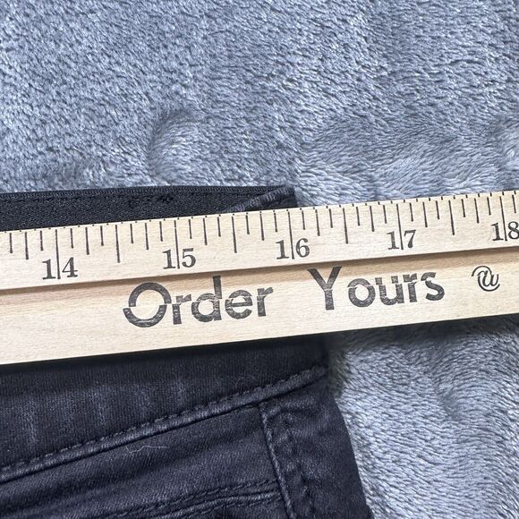 Democracy Jeans Women's 12 Black Ab Technology Skinny Mid-Rise Straight‎ Denim - Picture 10 of 13